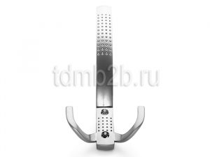 Крючок 3-х рожковый К2343 78х157мм, матовый хром (перфорация)