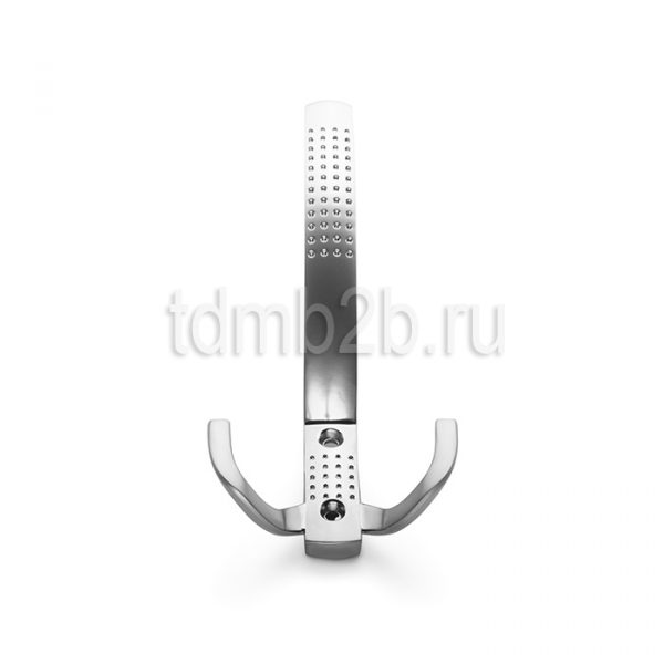Крючок 3-х рожковый К2343 78х157мм, матовый хром (перфорация)