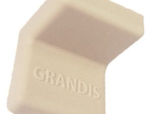 Уголок Грандис малый пластиковый ясень (клен) 20х20