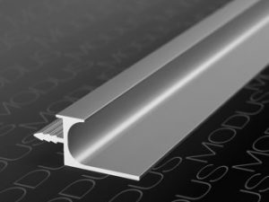 Мебельная ручка врезная алюминий MODUS TW5 (118) 31 x 19.6 мм ( для 18 плиты ) 5 м